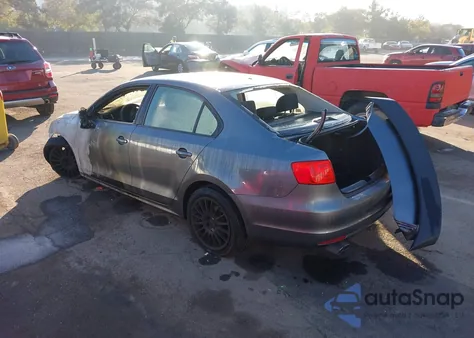 2014 Volkswagen Jetta 2.0L S z USA, uszkodzony, nr VIN 3VW2K7AJ5EM242156